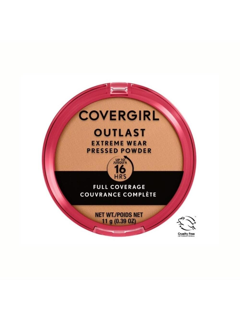 COVERGIRL OUTLAST EXTREME WEAR PRESSED POWDER, 862 NATURAL TAN - 0.39 OZ